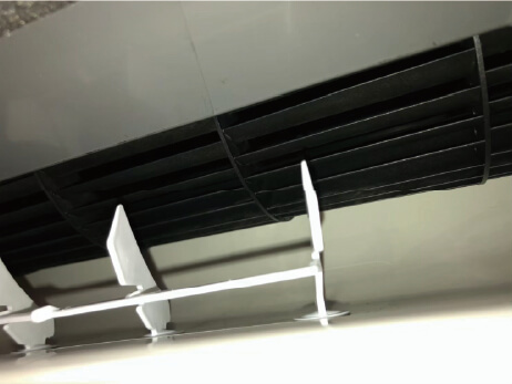 パーツに付いたカビ・汚れを除去